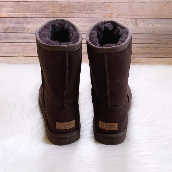 UGG Chocolate Classic Short II Boots - Picture 2 of 7